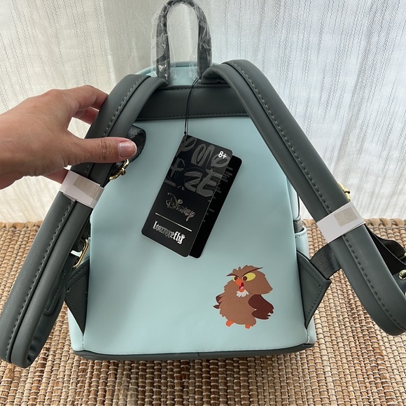 🩵⚔️ sword in the stone Disney Loungefly King Arthur Archimedes - Picture 4 of 7